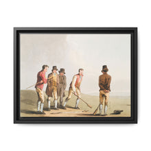 Illustration of nor and spell from The Costume of Yorkshire (1814) by George Walker - NOMADEN ART GALLERY