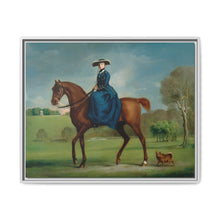 The Countess of Coningsby in the Costume of the Charlton Hunt (1760) by George Stubbs - NOMADEN ART GALLERY