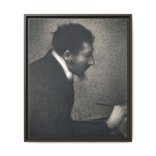 Aman-Jean, Portrait of Edmond Francois Aman-Jean (ca. 1882–1883) by by Georges Seurat - NOMADEN ART GALLERY