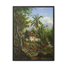 Landschap in Nederlands-Indie (1858 - 1900) by Maurits E H R van den Kerkhoff. - NOMADEN ART GALLERY