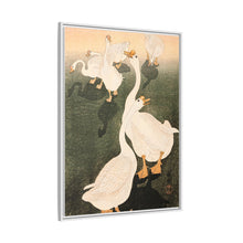 Gansos (1926) de Ohara Koson. Original del Museo de Arte del Condado de Los Ángeles.