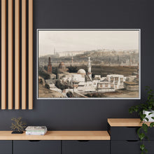 Suez Desert View: Cairo's Citzenib Gate by David Roberts - Antique Wall Art