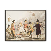 Illustration of the fool plough from The Costume of Yorkshire (1814) by George Walker - NOMADEN ART GALLERY