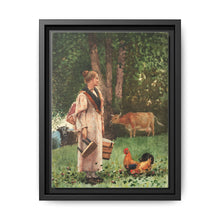 The Milk Maid (1878) by Winslow Homer - NOMADEN ART GALLERY