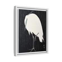 Egret in the rain (1925 - 1936) by Ohara Koson