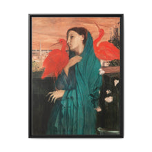 Young Woman with Ibis (ca. 1860–1862) by Edgar Degas - NOMADEN ART GALLERY