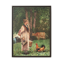 The Milk Maid (1878) by Winslow Homer - NOMADEN ART GALLERY