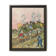 Houses and Figure by Vincent van Gogh - NOMADEN ART GALLERY
