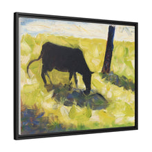 Black Cow in a Meadow (ca. 1881) by Georges Seurat