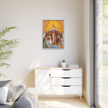 Fresco of Virgin-of-Mercy on the northern wall of the subsidiary church Saint Anna in Saager