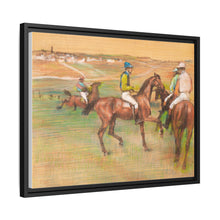 Caballos de carreras (ca. 1885-1888) de Edgar Degas 