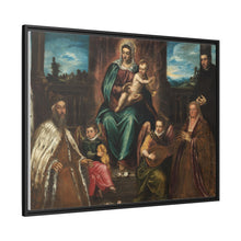 Doge Alvise Mocenigo and Family before the Madonna and Child (c. 1575) by Jacopo Tintoretto