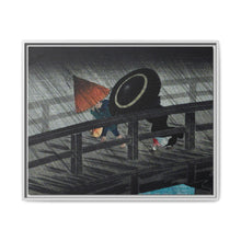 Rain on Izumi Bridge (1927) print in high resolution by Hiroaki Takahashi - NOMADEN ART GALLERY