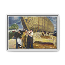 Builders of Ships (1916) by George Wesley Bellows - NOMADEN ART GALLERY