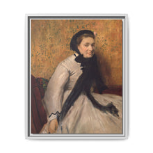 Portrait of a Woman in Gray (ca. 1685) by Edgar Degas - NOMADEN ART GALLERY