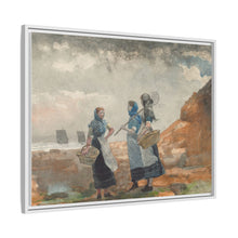 Three Fisher Girls, Tynemouth (1881) by Winslow Homer