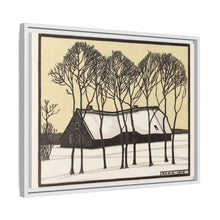 Farm in the snow (1918) by Julie de Graag