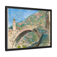 Claude Monet's Bridge at Dolceacqua (1884) - NOMADEN ART GALLERY