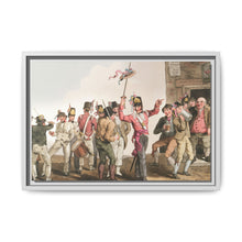 Illustration of thirty-third regiment from The Costume of Yorkshire (1814) by George Walker - NOMADEN ART GALLERY