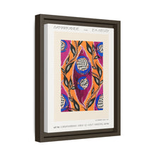 Flower pochoir pattern in Art Nouveau oriental style