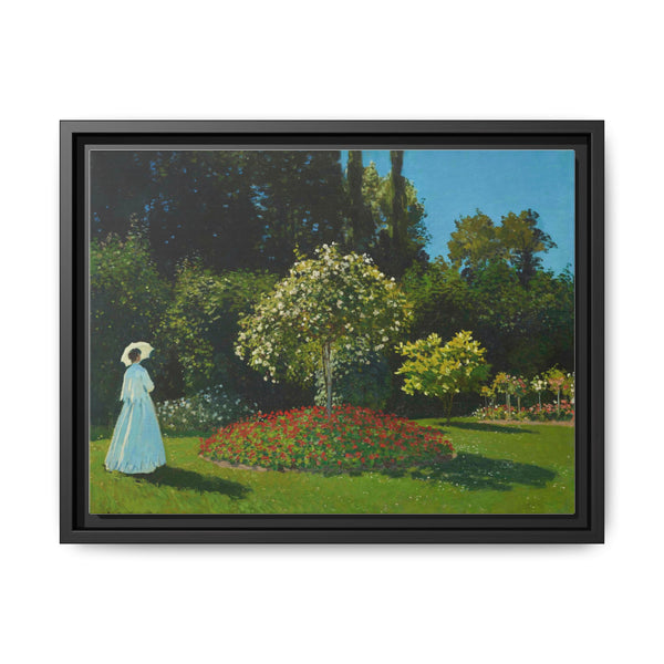 Claude Monet's Lady in the garden (1867) - NOMADEN ART GALLERY