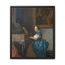 Johannes Vermeer’s Young Woman Seated at a Virginal (ca. 1670–1672) - NOMADEN ART GALLERY