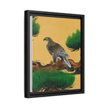 Pine and Eagle, a traditional portrait of a charismatic Japanese eagle by Kano Tanyu (1602-1674) - NOMADEN ART GALLERY