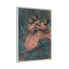 Three Dancers in Red Costume (1896) by Edgar Degas