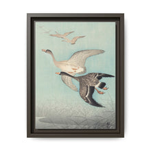 Great geese in flight (1925 - 1936) by Ohara Koson