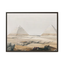 Pyramids of Geezeh (Giza) illustration by David Roberts (1796–1864) - NOMADEN ART GALLERY