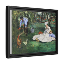 La familia Monet en su jardín de Argenteuil (1874) de Édouard Manet 