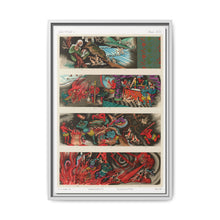 Chinese Buddhist hell, vintage painting by G.A. Audsley-Japanese illustration - NOMADEN ART GALLERY