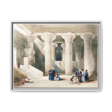 Temple of Egyptian illustration by David Roberts (1796–1864) - NOMADEN ART GALLERY