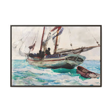 Schooner–Nassau (ca. 1888–1889) by Winslow Homer - NOMADEN ART GALLERY