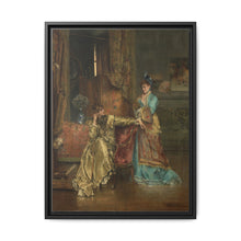 The Visit (c. 1870) by Alfred Stevens: A Glimpse into 19th-Century Elegance - NOMADEN ART GALLERY