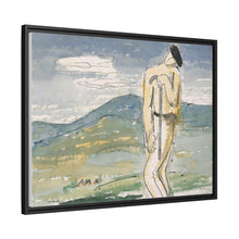 A weary pilgrim (1936) watercolor by Mikulas Galanda