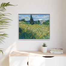 Vincent van Gogh's Green Wheat Field with Cypress (1889) - NOMADEN ART GALLERY