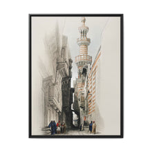 The minaret of the Mosque The Rhamree illustration by David Roberts (1796–1864). - NOMADEN ART GALLERY