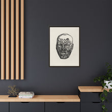 Ancient face from 19th Century Grammar of Ornament by Owen Jones. - NOMADEN ART GALLERY