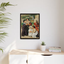 La familia del artista (La Famille de l'artiste) (1896) de Pierre-Auguste Renoir. 