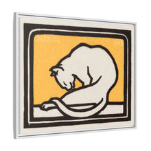A waxing cat (1918) by Julie de Graag