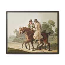 Illustration of farmers from The Costume of Yorkshire (1814) by George Walker - NOMADEN ART GALLERY