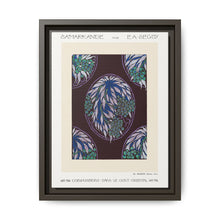 Fruit tree pattern Art Nouveau pochoir print in oriental style. Original from our own 1914 edition of Samarkande - NOMADEN ART GALLERY