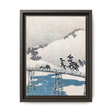 Snowy landscape with Mount Fuji (1900–1910) by Ohara Koson