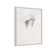 La mano de Poussin, según Ingres (ca. 1875-1877) de Georges Seurat