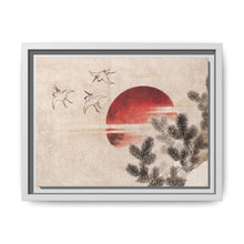 Katsushika Hokusai's birds and sunset, from Album of Sketches (1814) - NOMADEN ART GALLERY