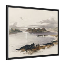 Wady Dabod (Wadi Dabod) Nubia illustration by David Roberts (1796–1864)