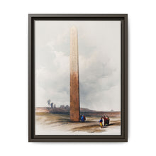 Ancient Egypt Art: Obelisk of Heliopolis by David Roberts - Canvas Wall Art - NOMADEN ART GALLERY