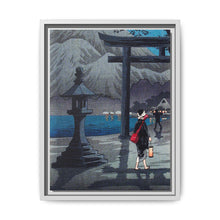 Hakone Lake in Moonlight (ca.1925–1926) print in high resolution by Hiroaki Takahashi. - NOMADEN ART GALLERY