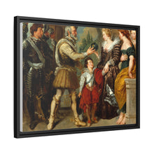 Henri IV Conferring the Regency upon Marie de' Medici (after Rubens) by Eugène Delacroix